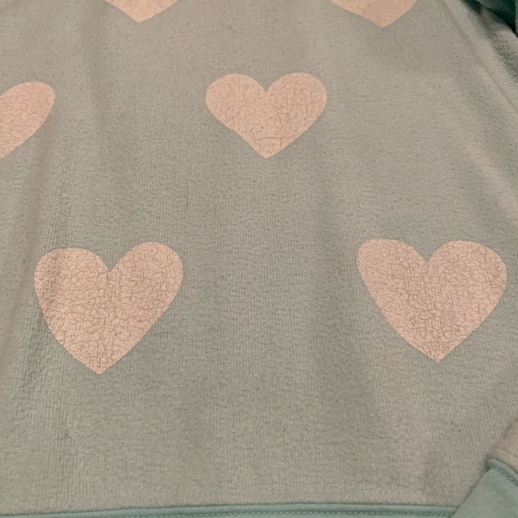 Mint Green Wildfox Slouchy Shirt, Large - Picture 2 of 3